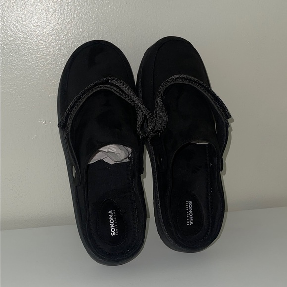 Classic Black Suede Mules - Picture 4 of 6